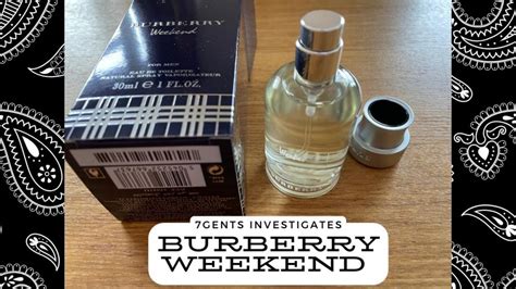 burberry weekend scent review.